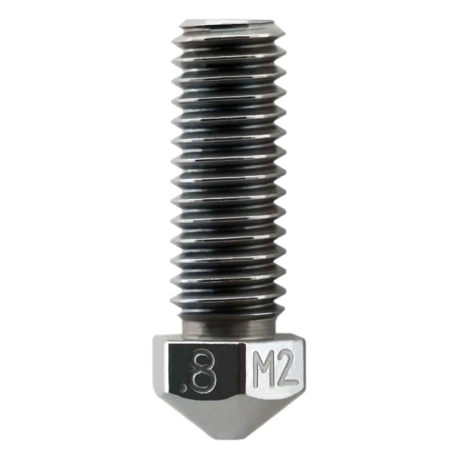 Micro Swiss Volcano M2 nozzle gehard staal