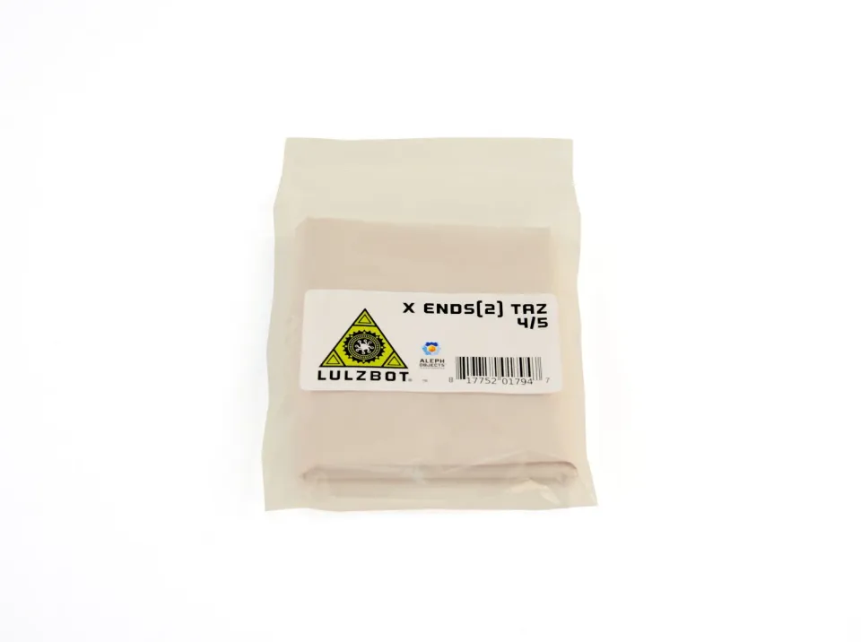 LulzBot TAZ Metal X End Plate eindplaat 2 stuks