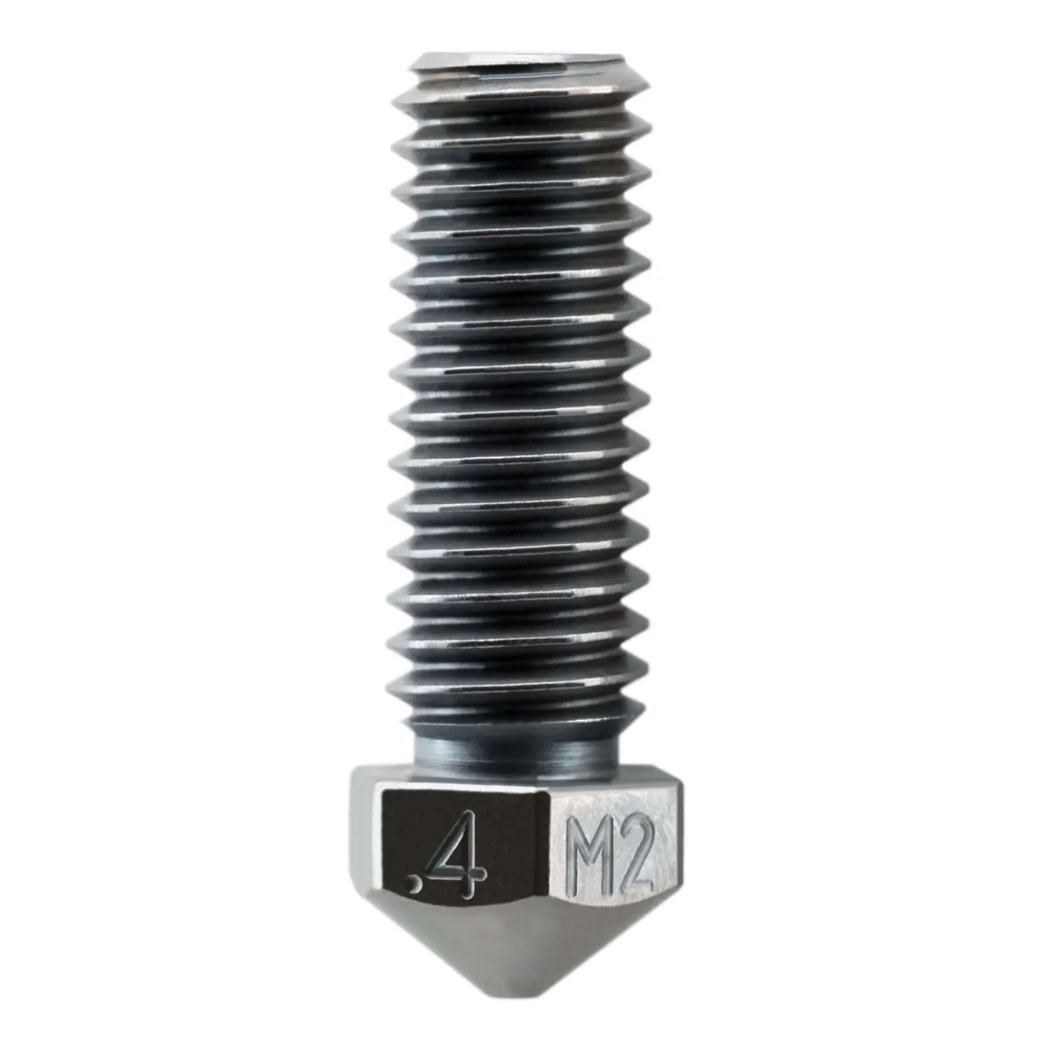 Micro Swiss Volcano M2 nozzle gehard staal