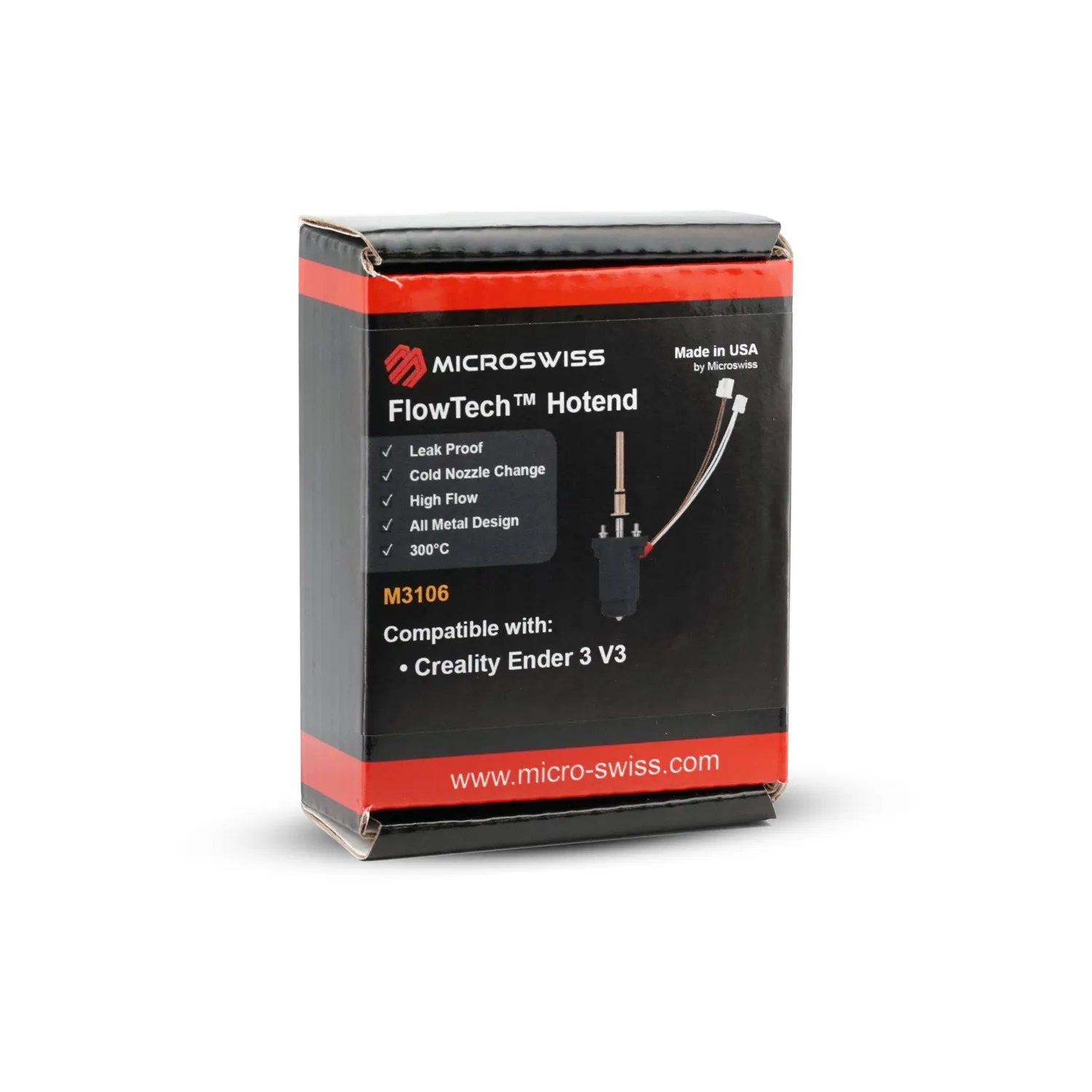Micro Swiss FlowTech Hotend Creality Ender 3 V3 / V3 Plus