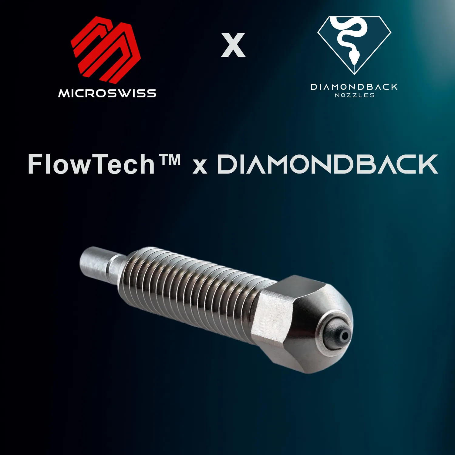 Micro Swiss FlowTech DiamondBack nozzle diamant