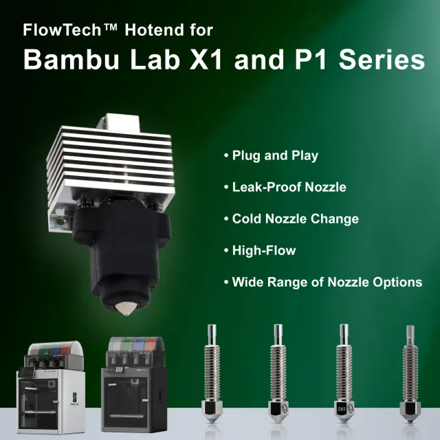Micro Swiss FlowTech Hotend Bambu Lab