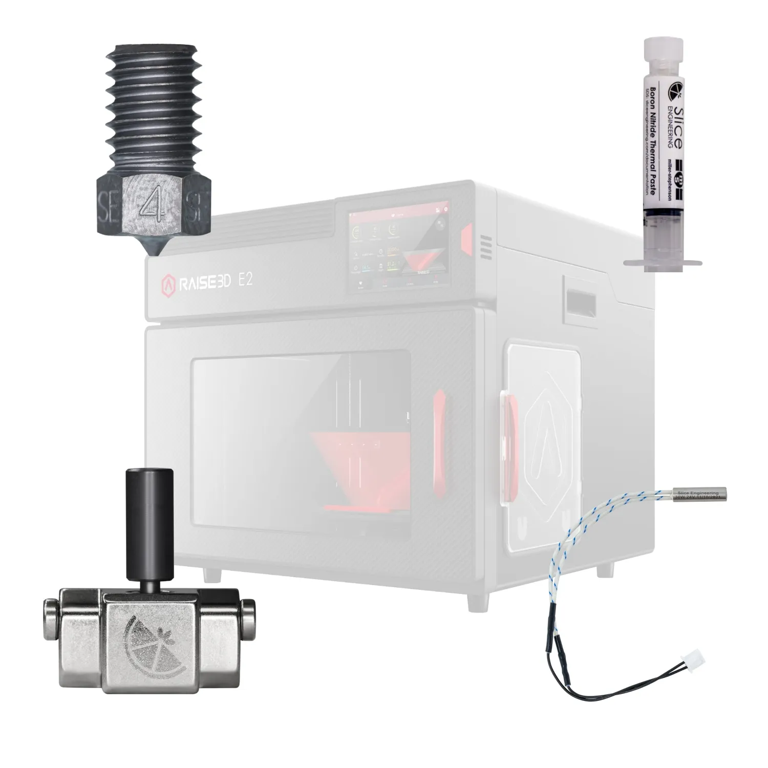 Slice Engineering Raise3D E2 Upgrade Kit hotend Copperhead