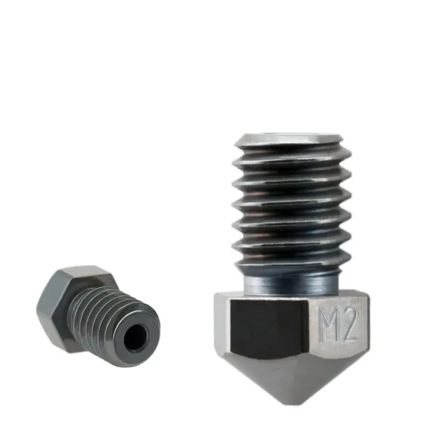 Micro Swiss M2 nozzle RepRap M6 1,75mm gehard staal