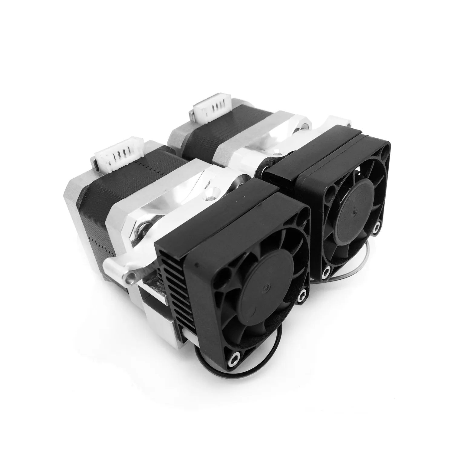 Micro Swiss Dual Extruder hendel en plaat aluminium