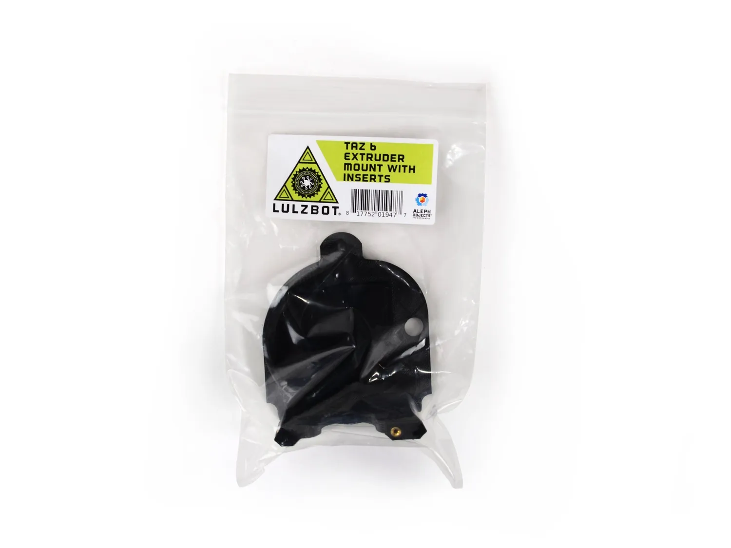 LulzBot Extruder Mount met inserts