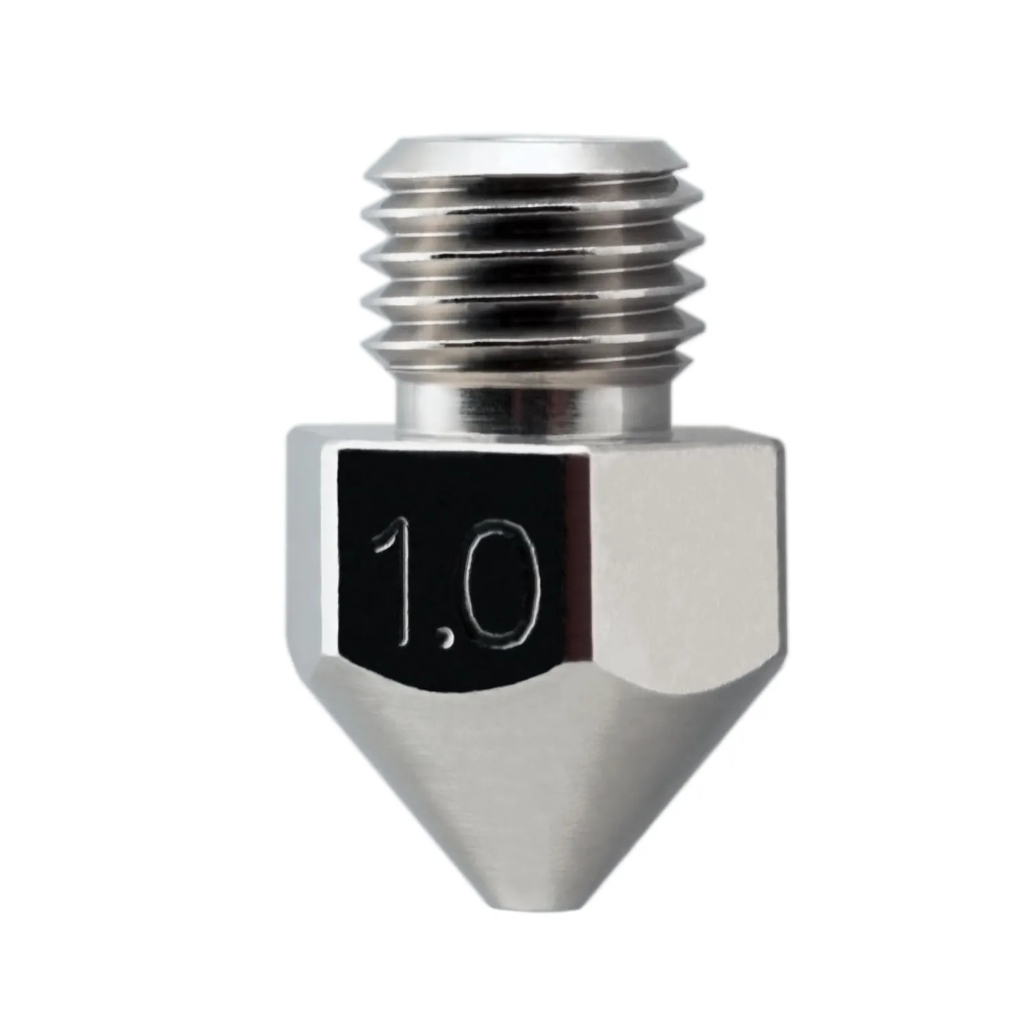 Micro Swiss CR-10S Pro nozzle M6x0,75 slijtvast