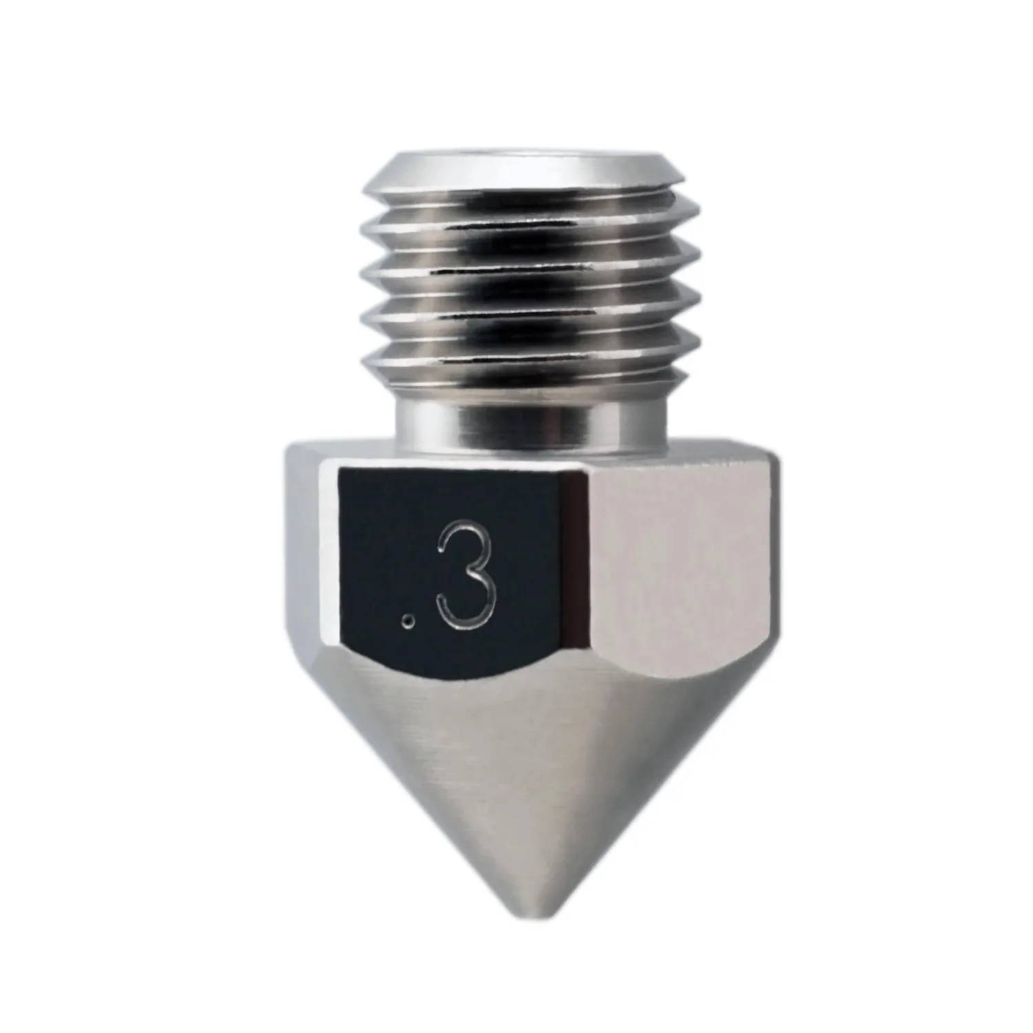 Micro Swiss CR-10S Pro nozzle M6x0,75 slijtvast