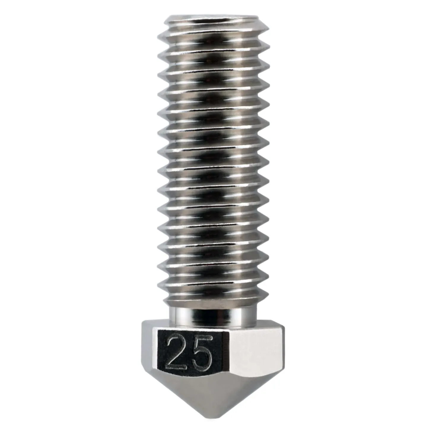 Micro Swiss Volcano nozzle vernikkeld messing