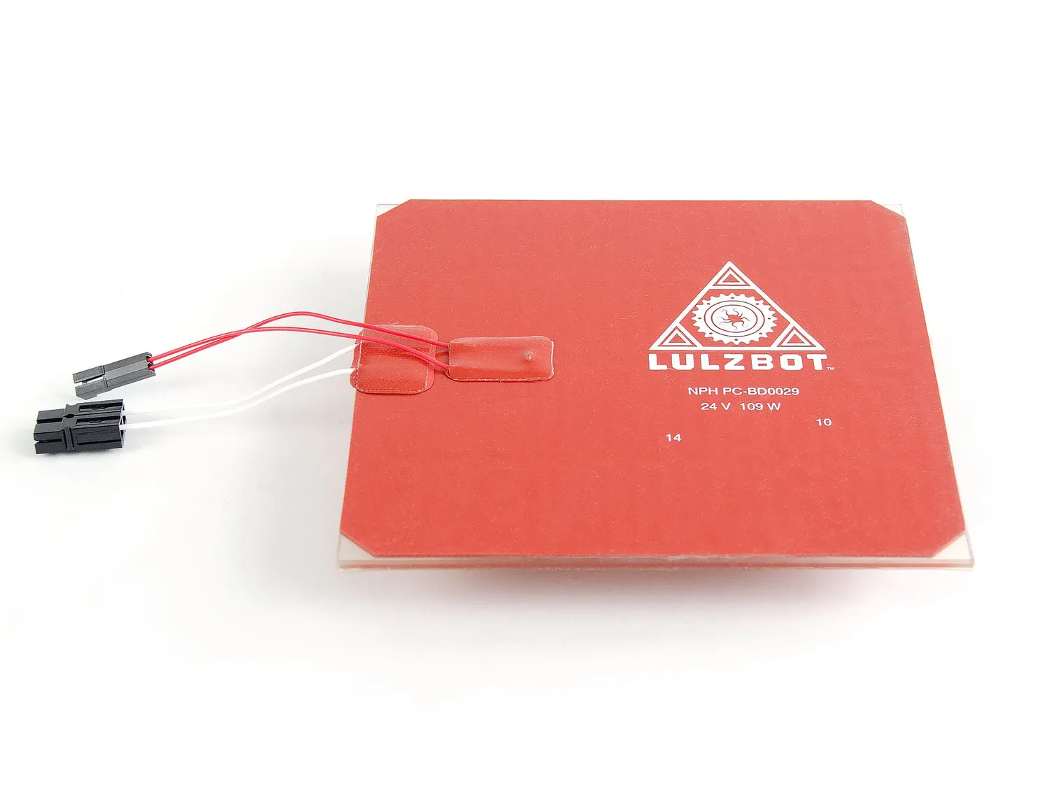 LulzBot Mini 1 siliconen heatbed 24V compleet