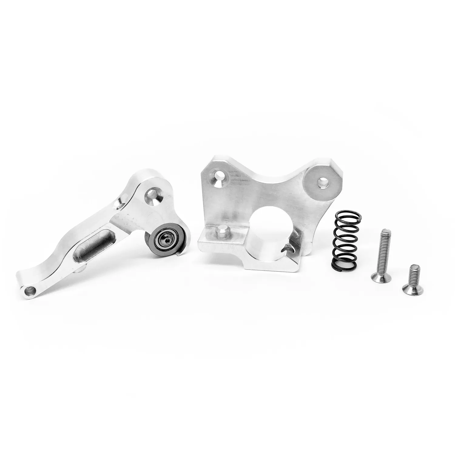 Micro Swiss Dual Extruder hendel en plaat aluminium