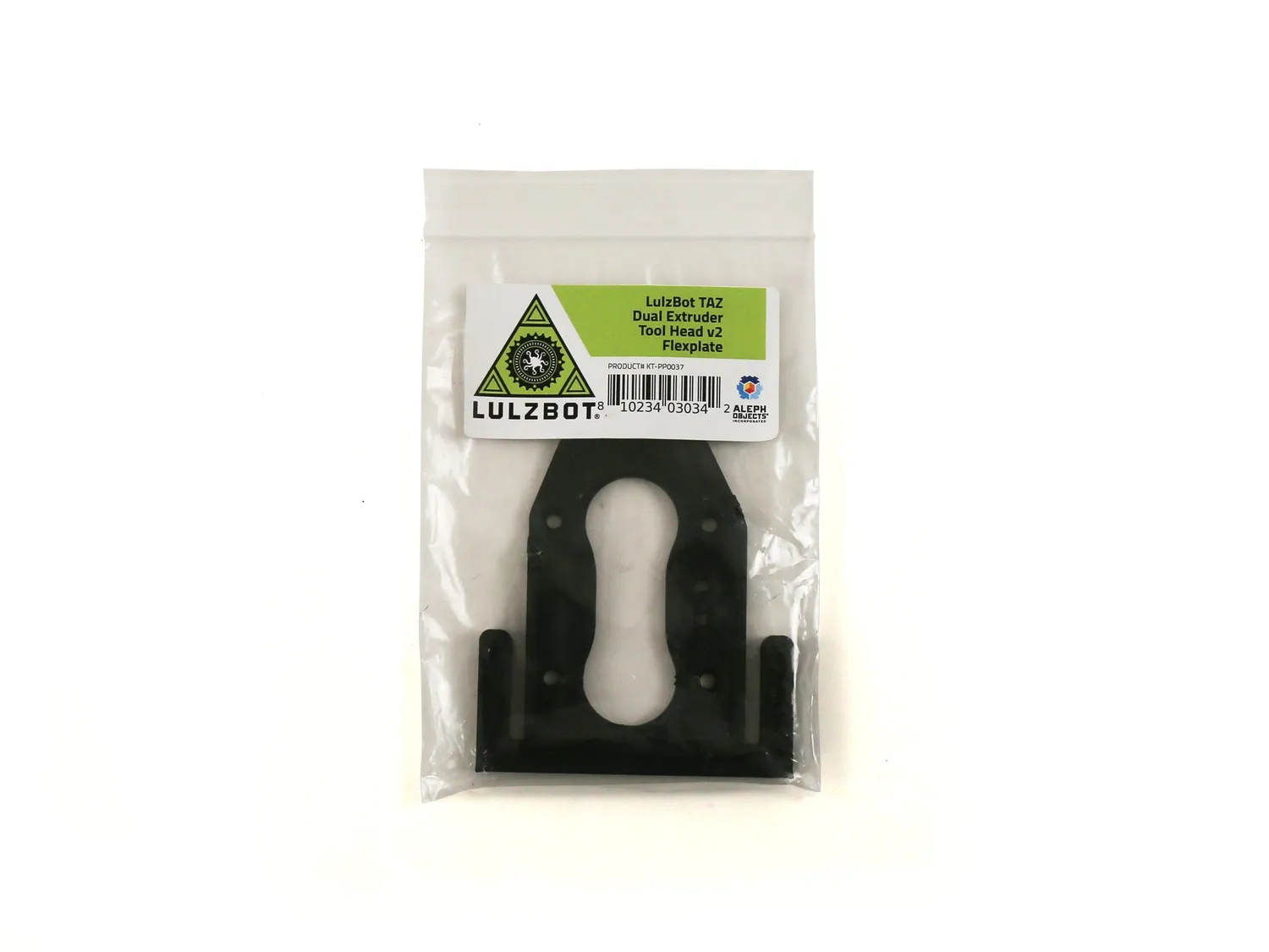 LulzBot TAZ Dual Extruder v2 flexplate ABS