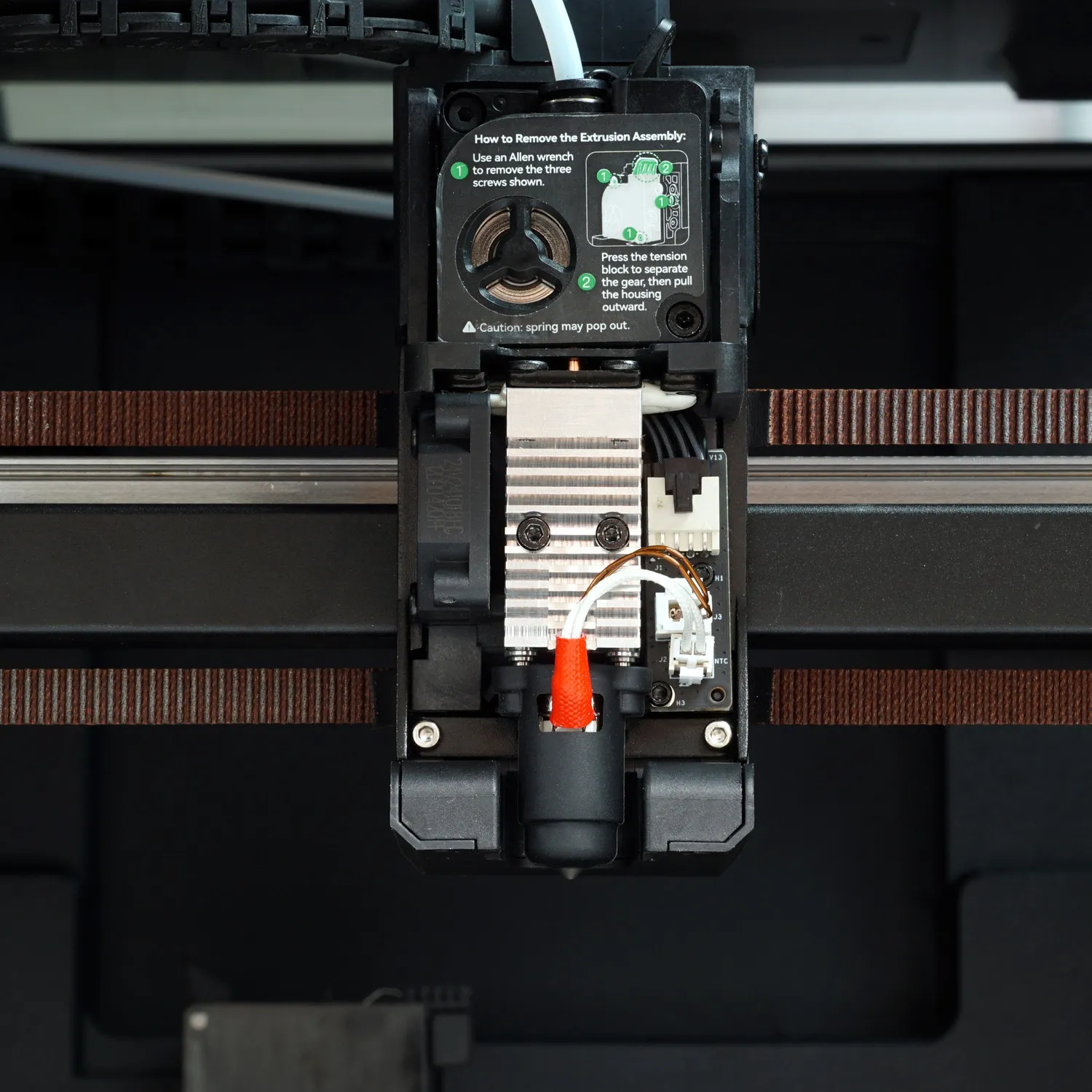 Micro Swiss FlowTech hotend Creality K2-serie all-metal