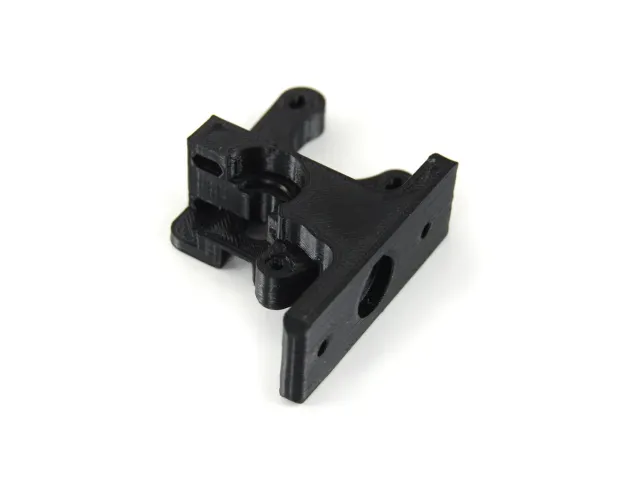 LulzBot Hexagon Standard extruder body zwart ABS