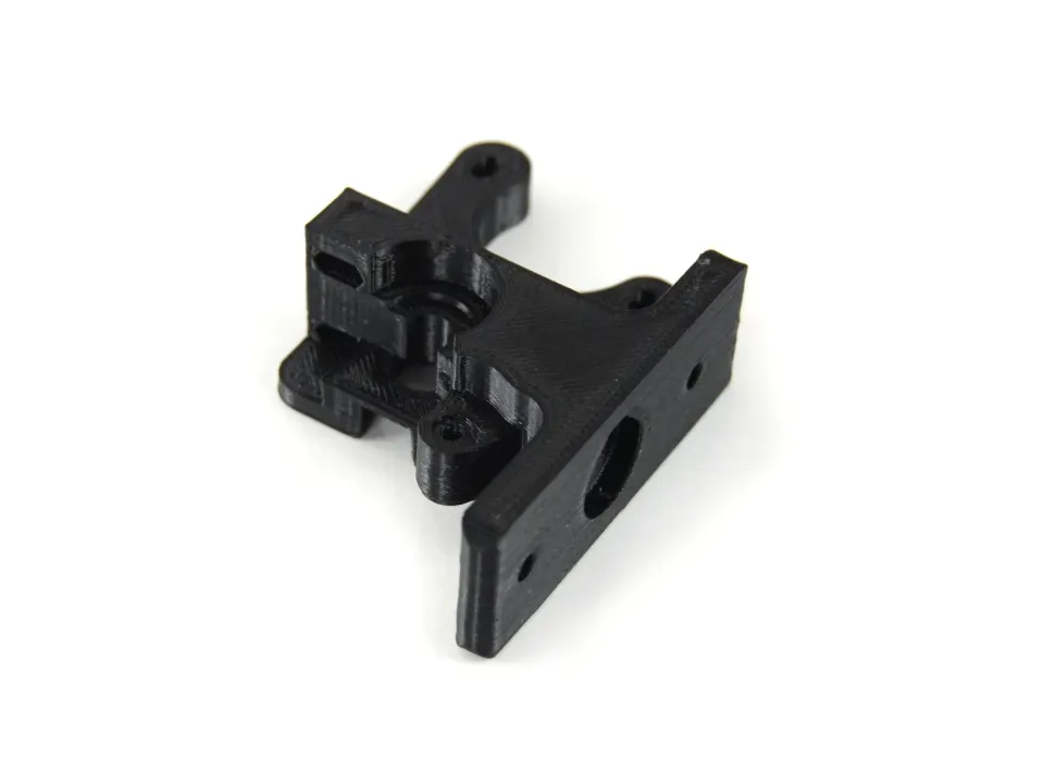 LulzBot Hexagon Standard extruder body zwart ABS
