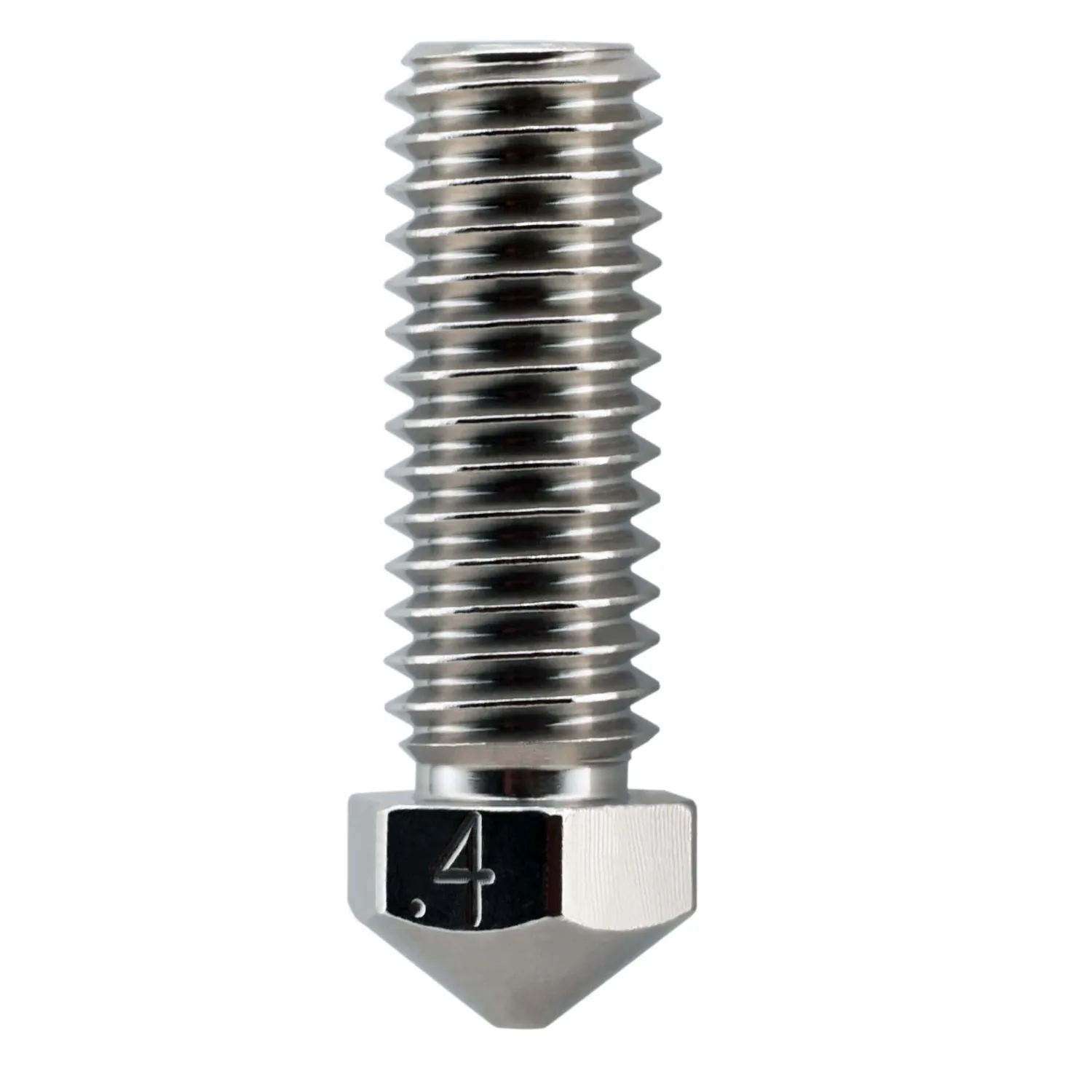 Micro Swiss Volcano nozzle vernikkeld messing