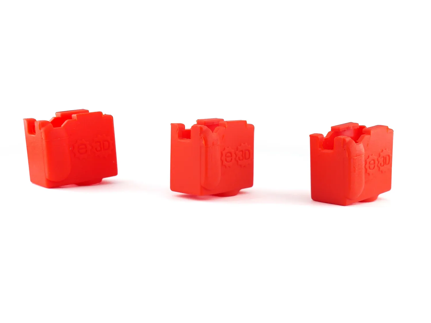 E3D Volcano siliconensok 3-pack hittebestendig