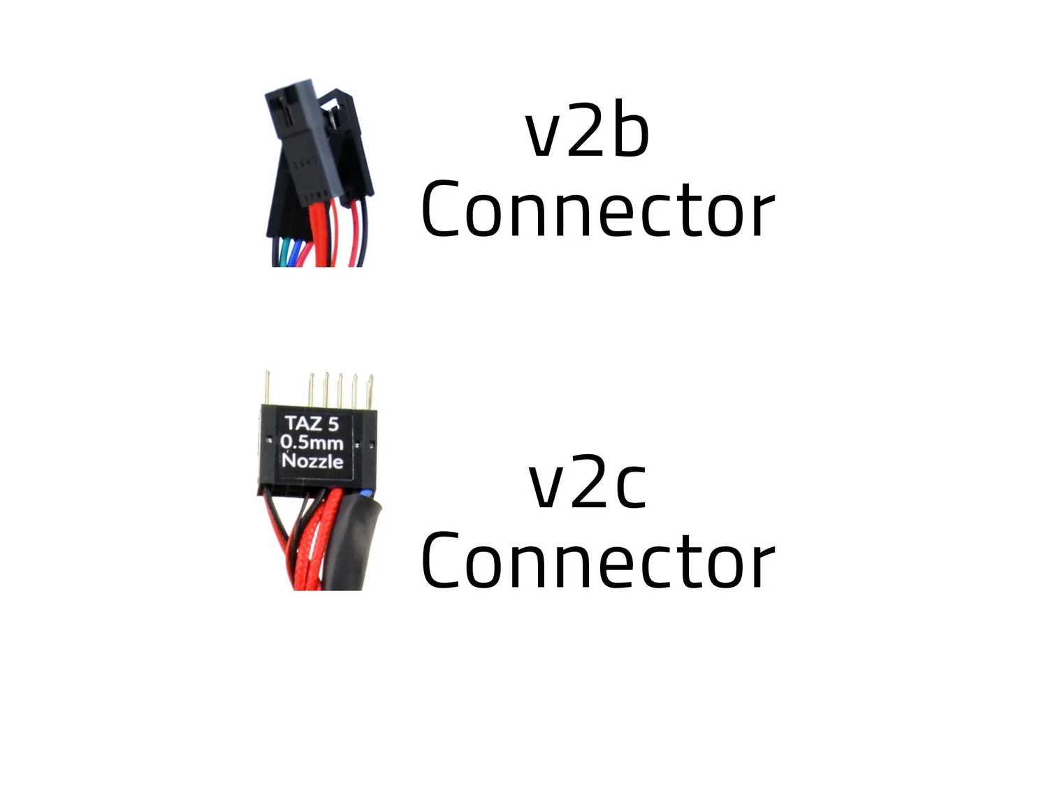 LulzBot TAZ v2c toolhead kabelboom TAZ 4/5