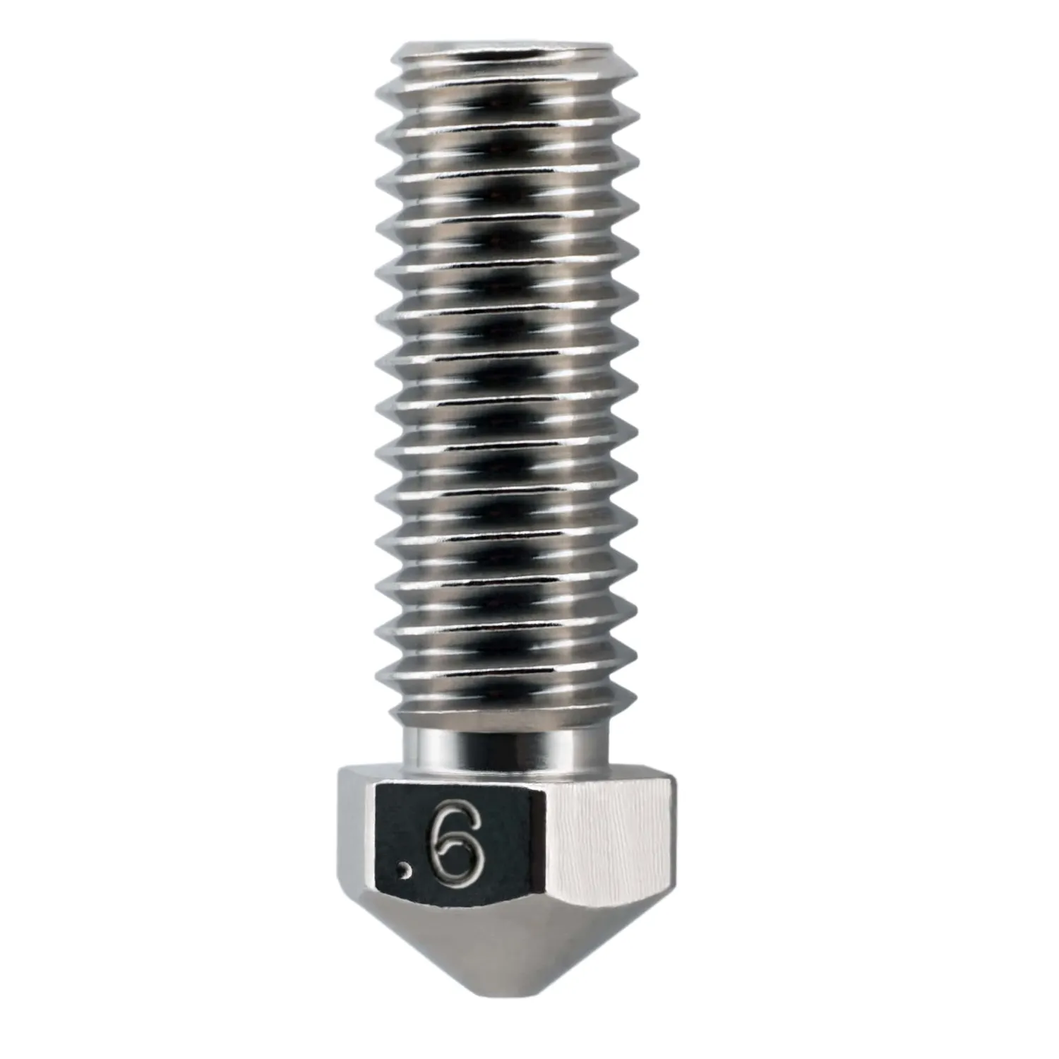 Micro Swiss Volcano nozzle vernikkeld messing