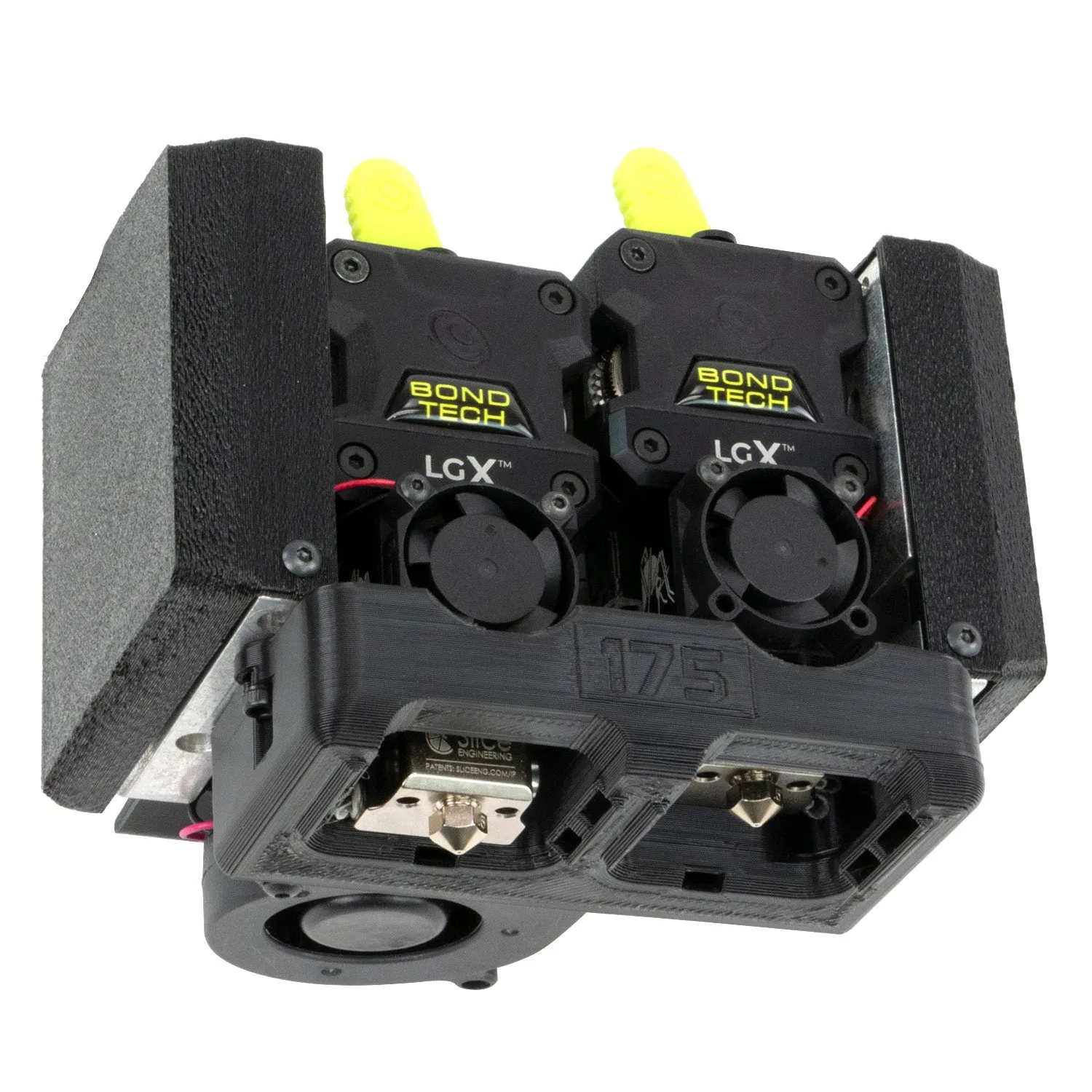 LulzBot Twin Nebula 175 dual toolhead 1.75mm multi-materiaal