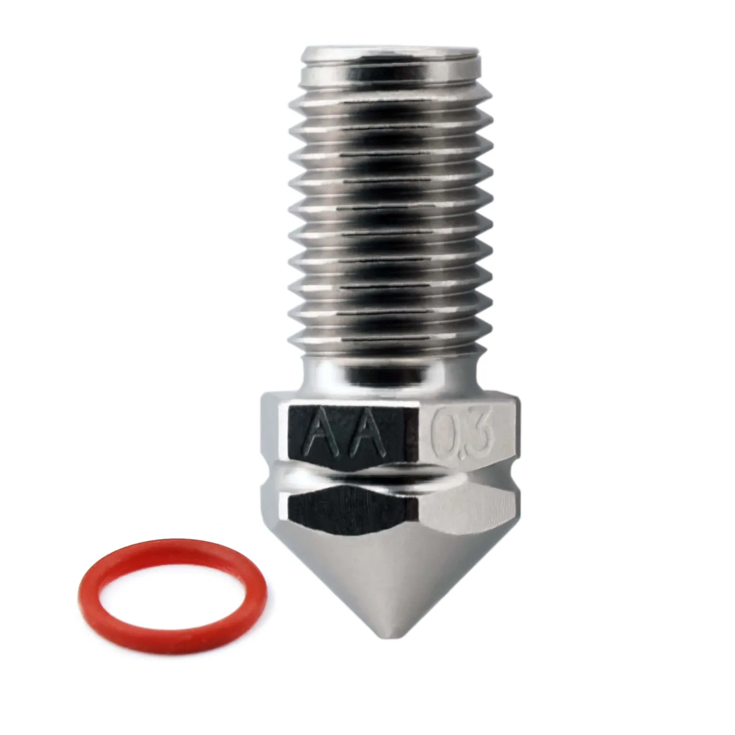 Micro Swiss Ultimaker nozzle TwinClad slijtvast AA-core