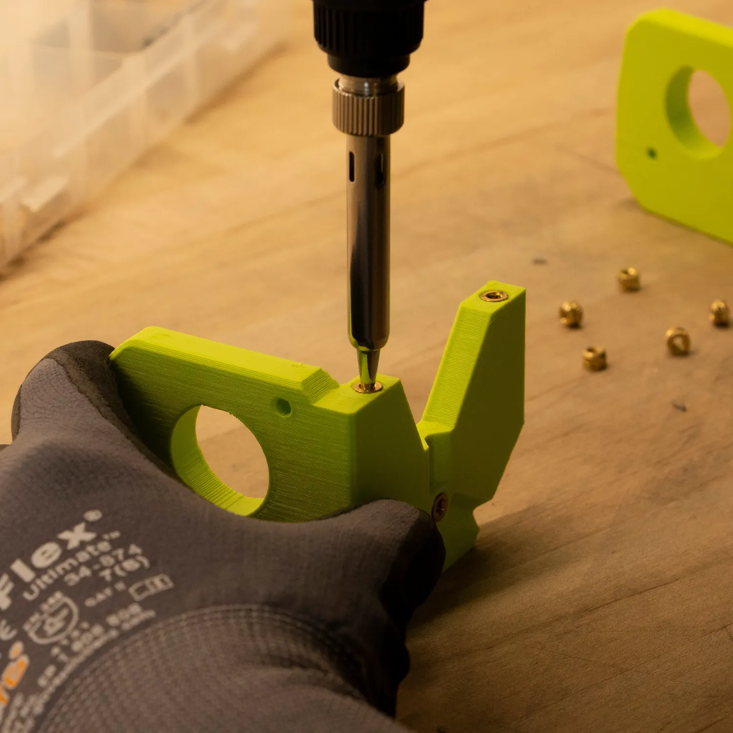 LulzBot Soldering Iron Insert Repair Kit soldeerset heat-set inserts