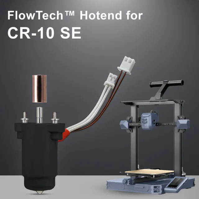 Micro Swiss FlowTech™ Hotend voor Creality CR-10 SE all-metal 300°C