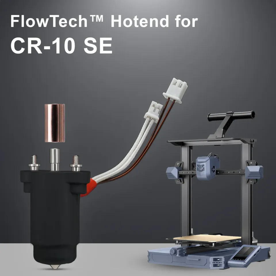 Micro Swiss FlowTech™ Hotend voor Creality CR-10 SE all-metal 300°C