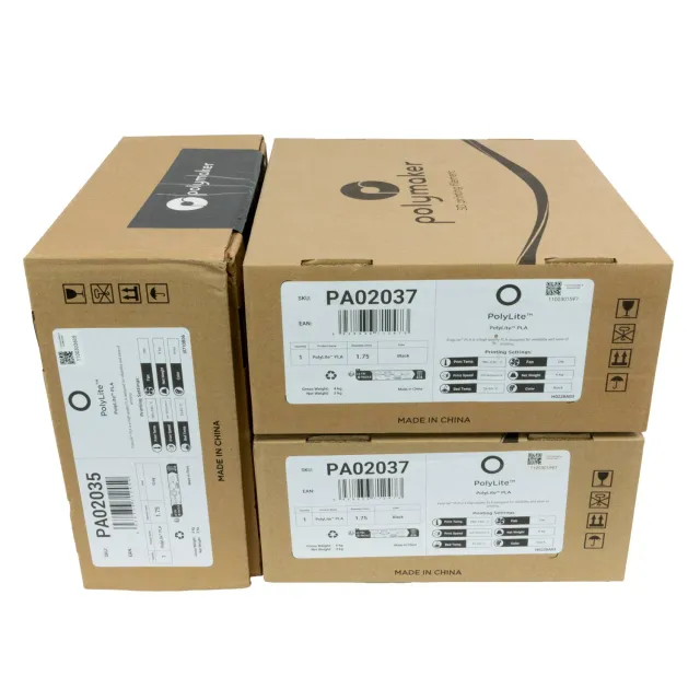 LulzBot Stock Reduction Filament Bundle 9 filament 3x3kg PLA