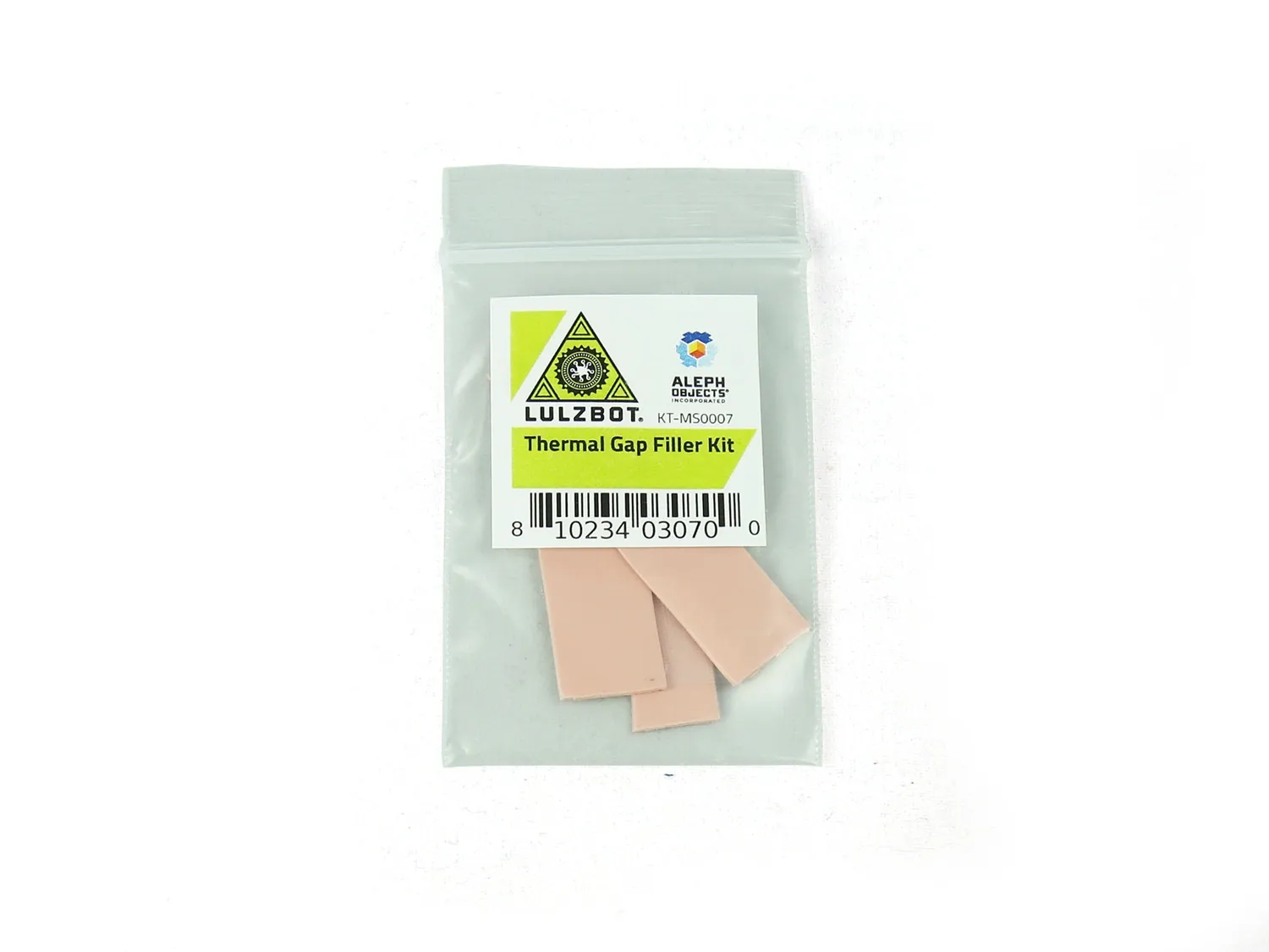 LulzBot Thermal Gap Filler Kit x4 thermische pad