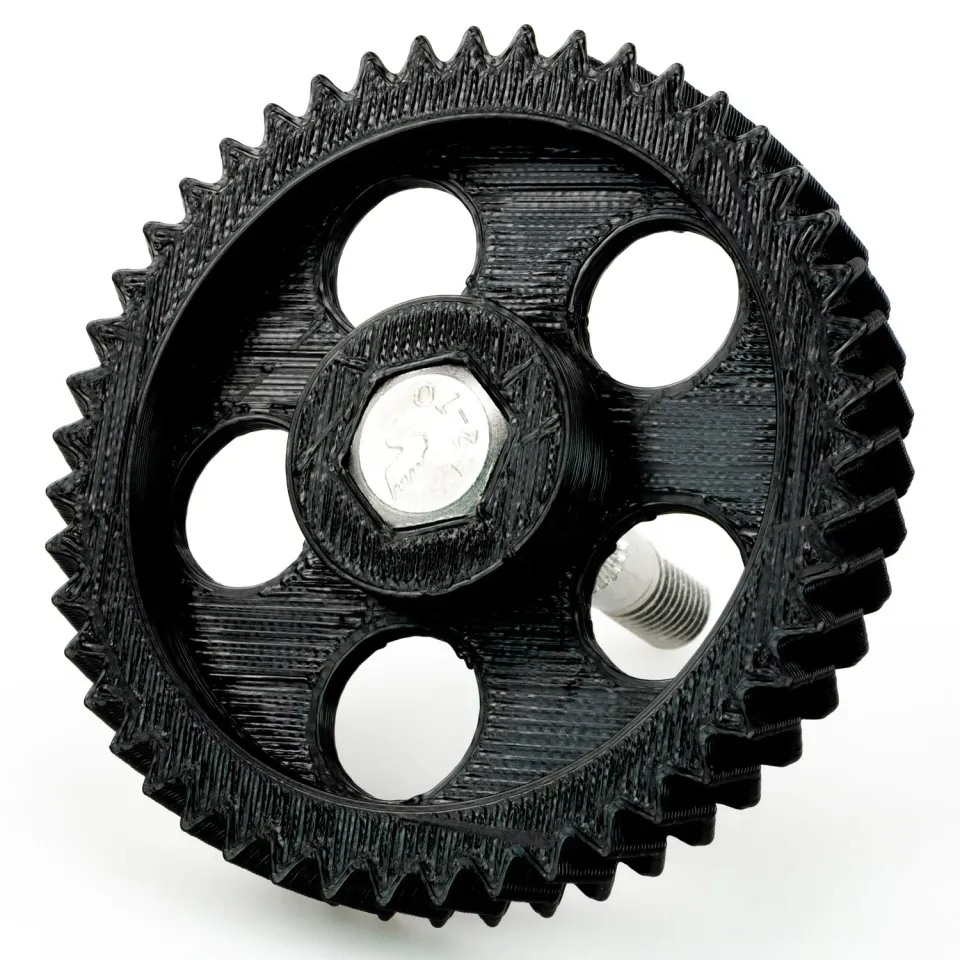 LulzBot Large Herringbone Gear tandwiel met hobbed bolt