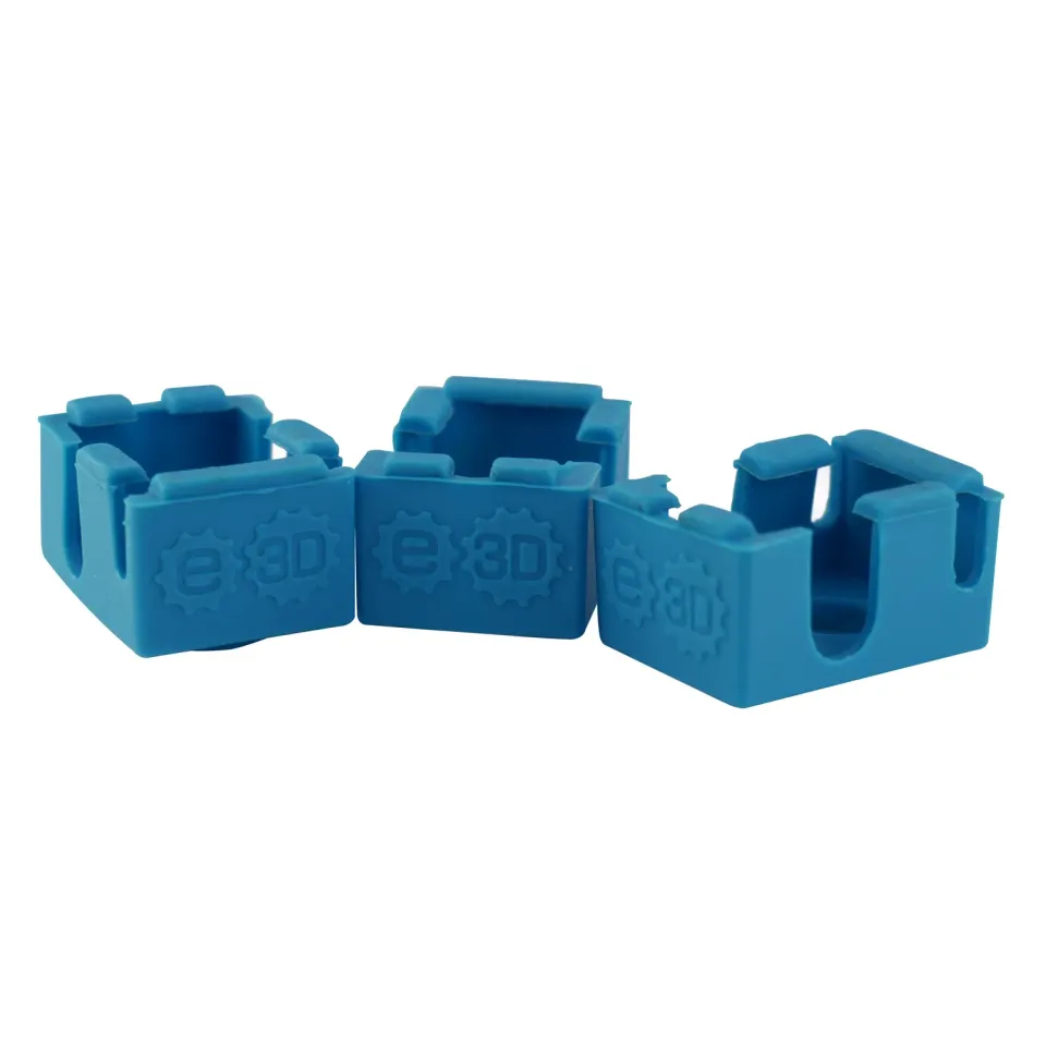 E3D V6 siliconen sokken 3-pack voor heaterblock