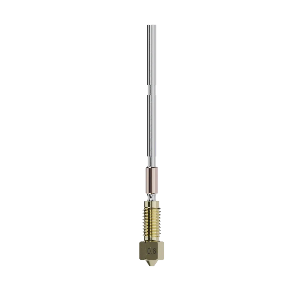 E3D Prusa Nextruder Brass High Flow Nozzle messing