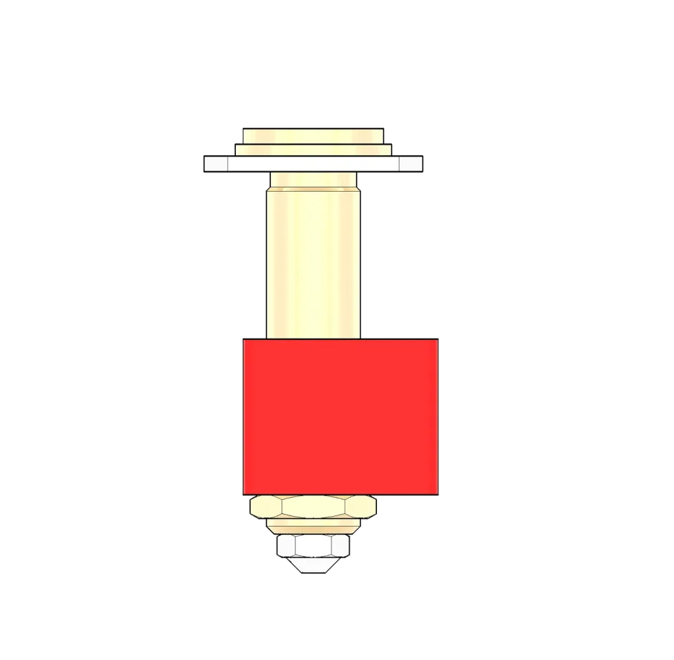 MAHOR-XYZ V4 Brass hotend messing 0.8mm