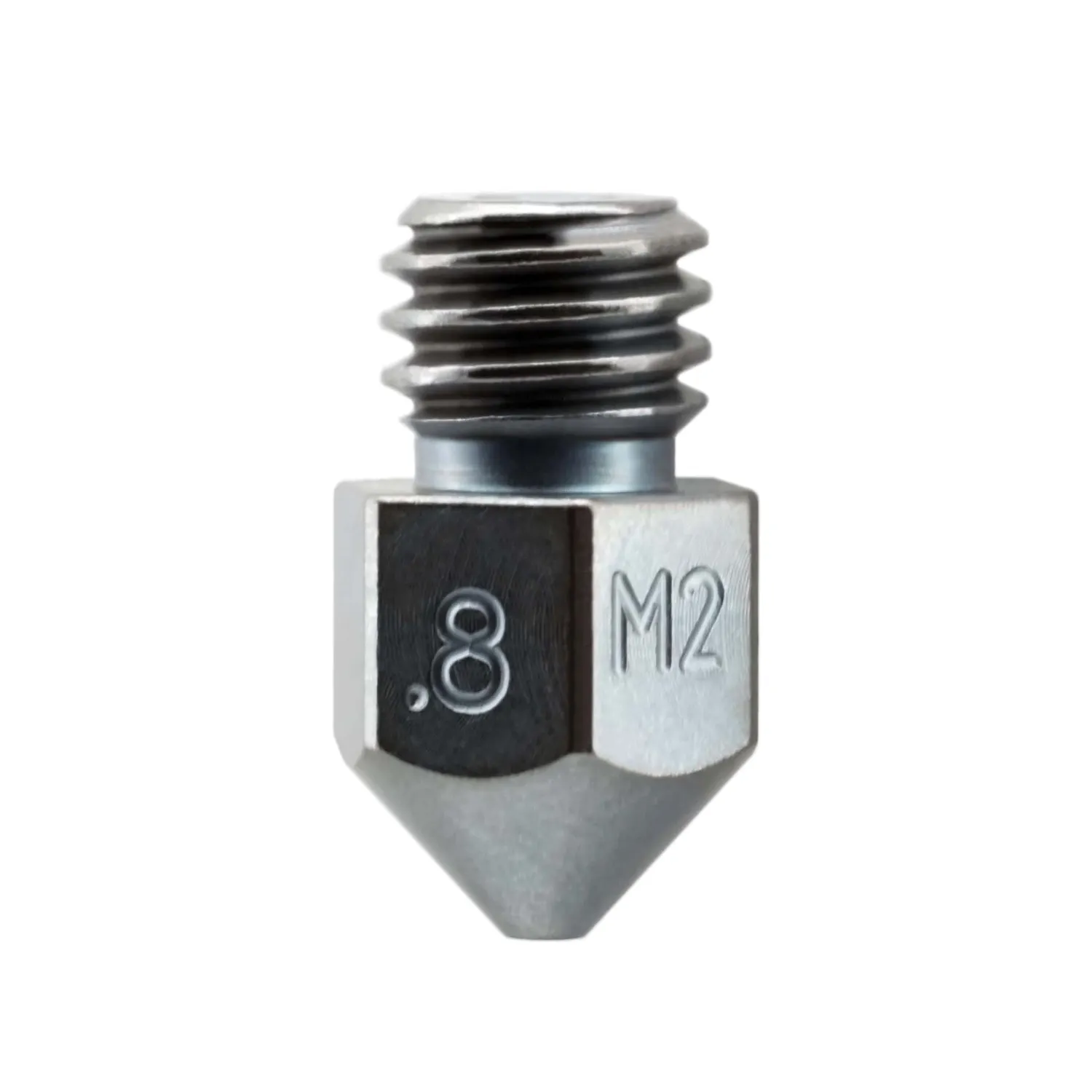 Micro Swiss MK8 M2 nozzle gehard staal WS2