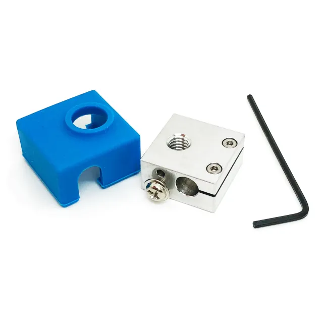 Micro Swiss Heater Block MK7 MK8 MK9 met siliconen sok