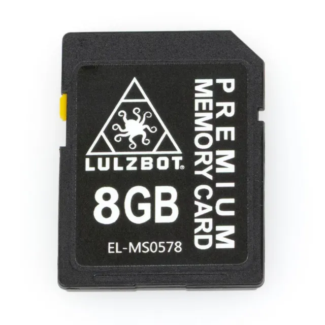 LulzBot SD Card 8GB C10 U1 SD-kaart 8GB
