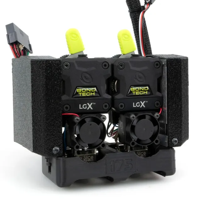 LulzBot Twin Nebula 175 dual toolhead 1.75mm multi-materiaal