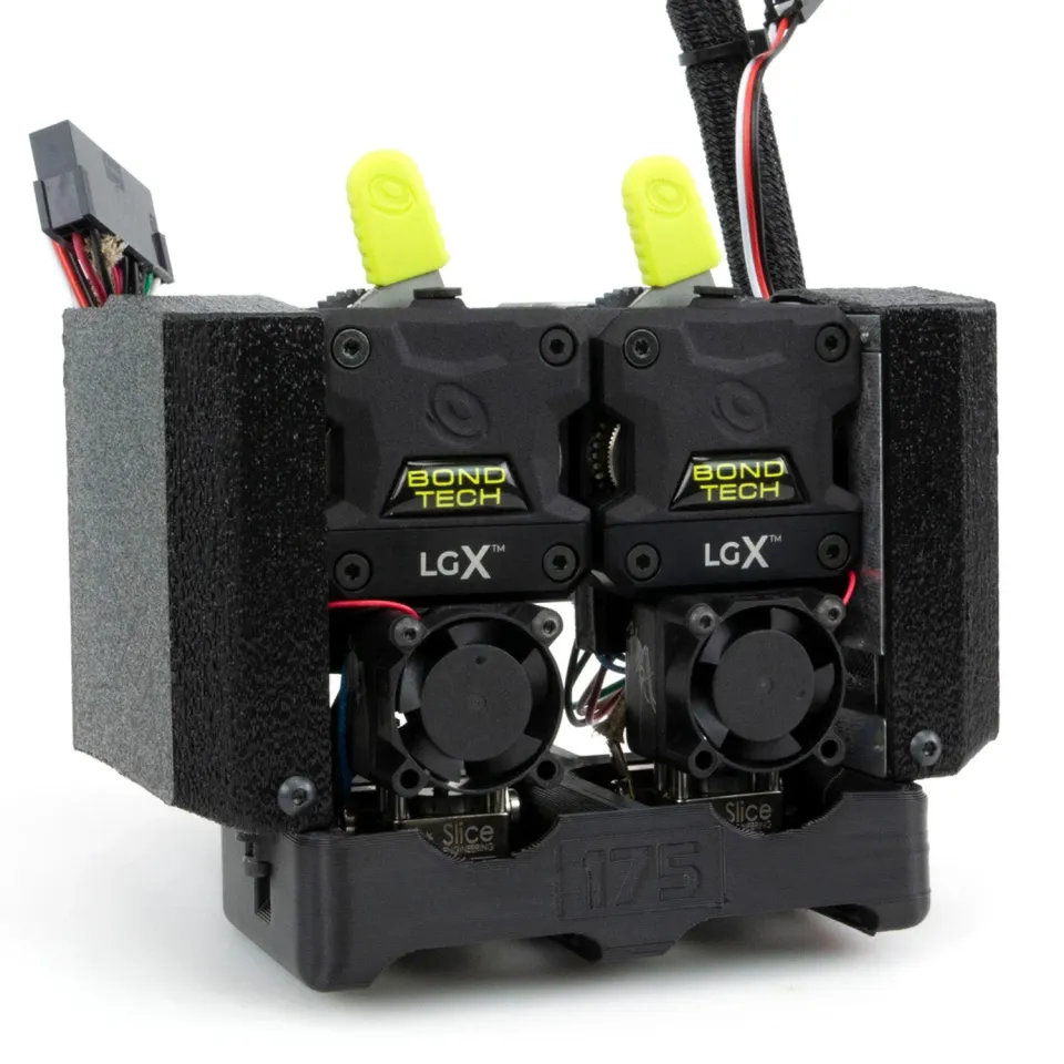 LulzBot Twin Nebula 175 dual toolhead 1.75mm multi-materiaal