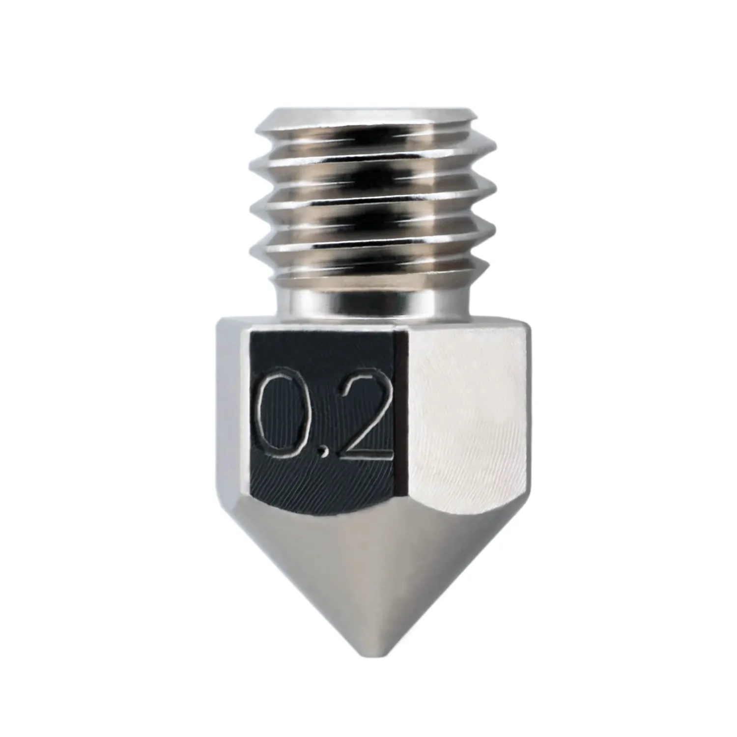 Micro Swiss MK8 messing nozzle TwinClad