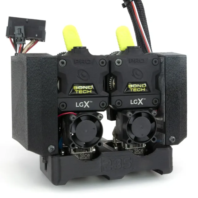 LulzBot Twin Nebula 285 dual toolhead multimateriaal
