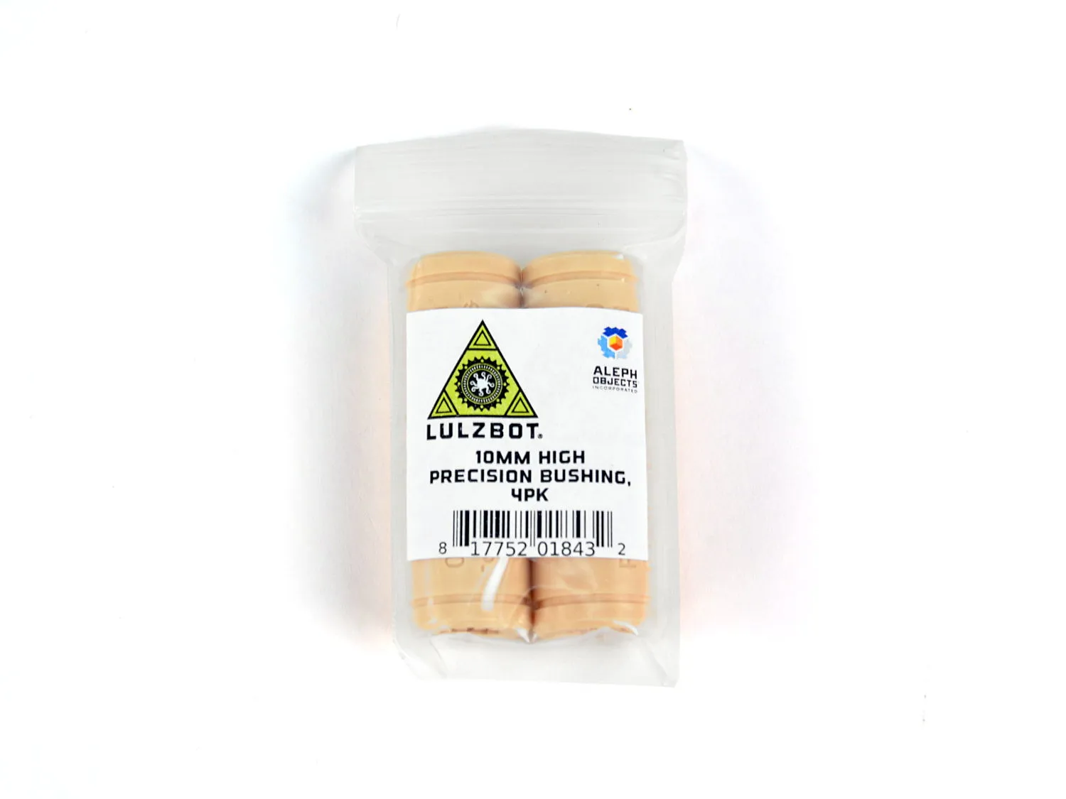 LulzBot 10mm precisie bushing 4-pack