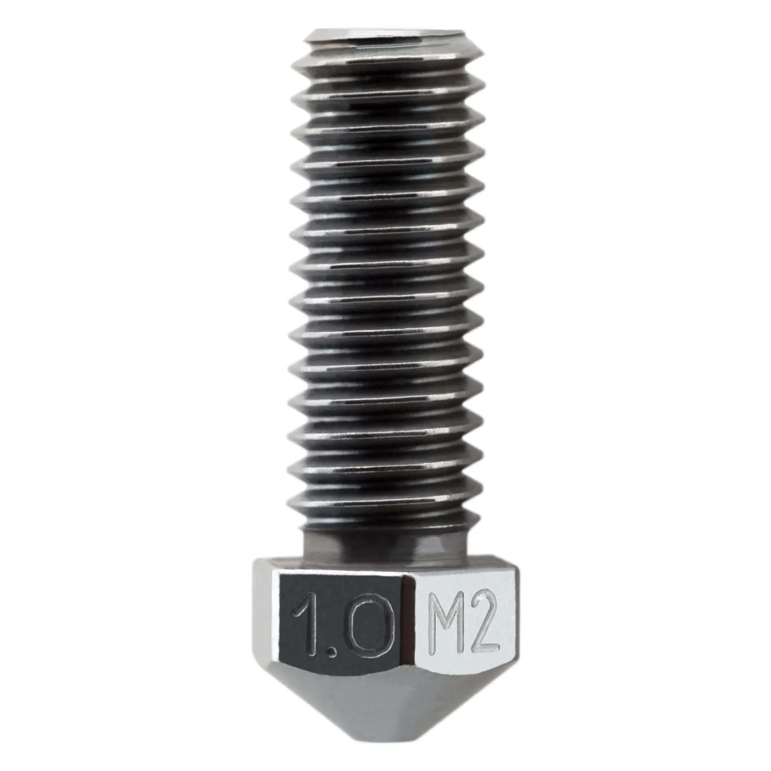 Micro Swiss Volcano M2 nozzle gehard staal