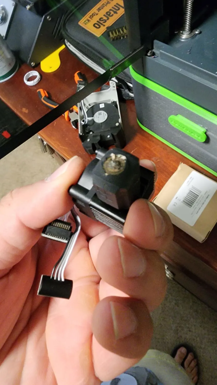 E3D ObXiDian 500 High Flow complete hotend Bambu Lab