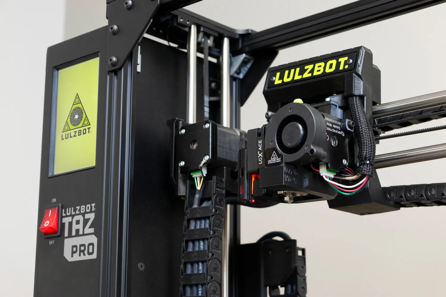 LulzBot Meteor 285 toolhead 2.85mm flexibel filament