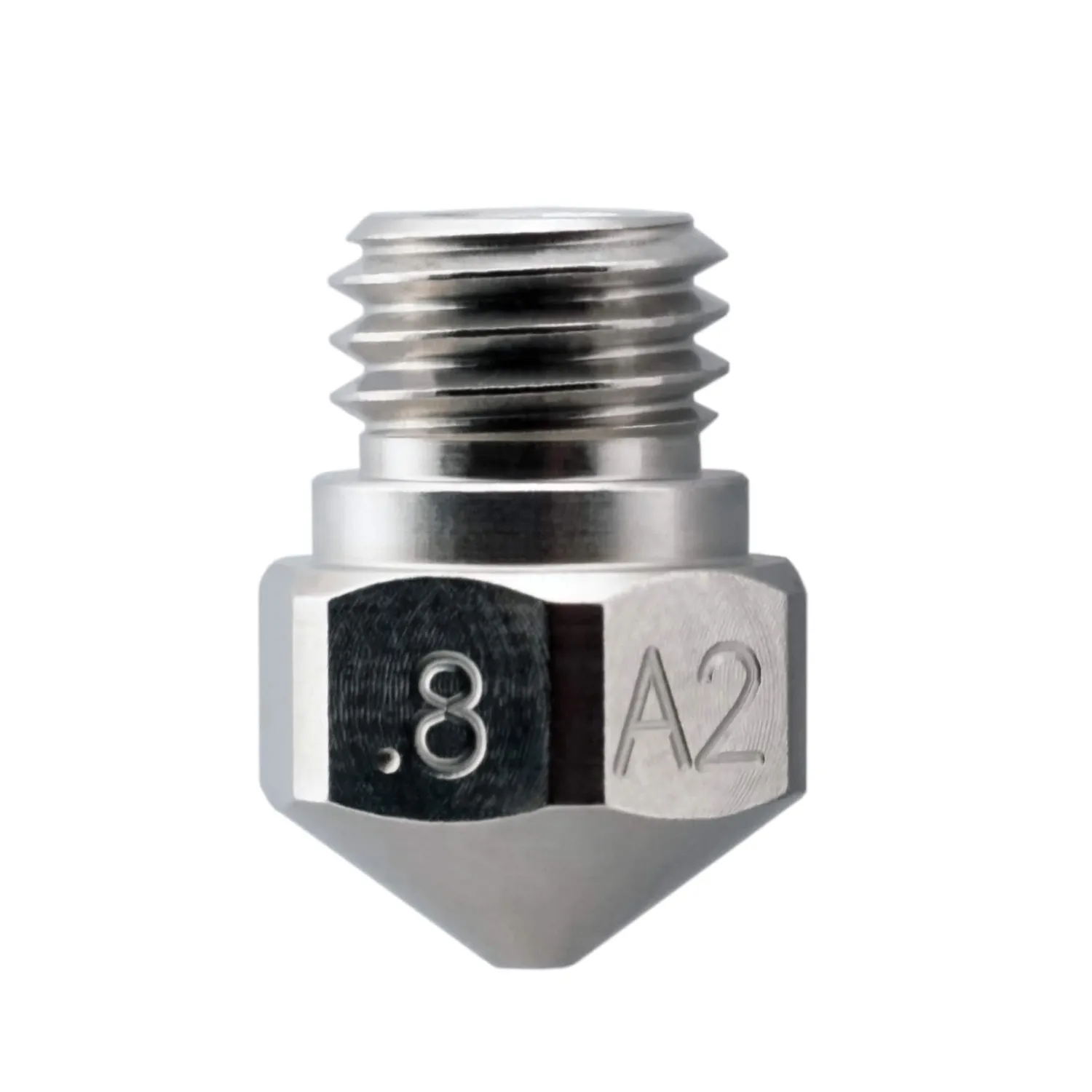 Micro Swiss MK10 nozzle all metal gehard staal