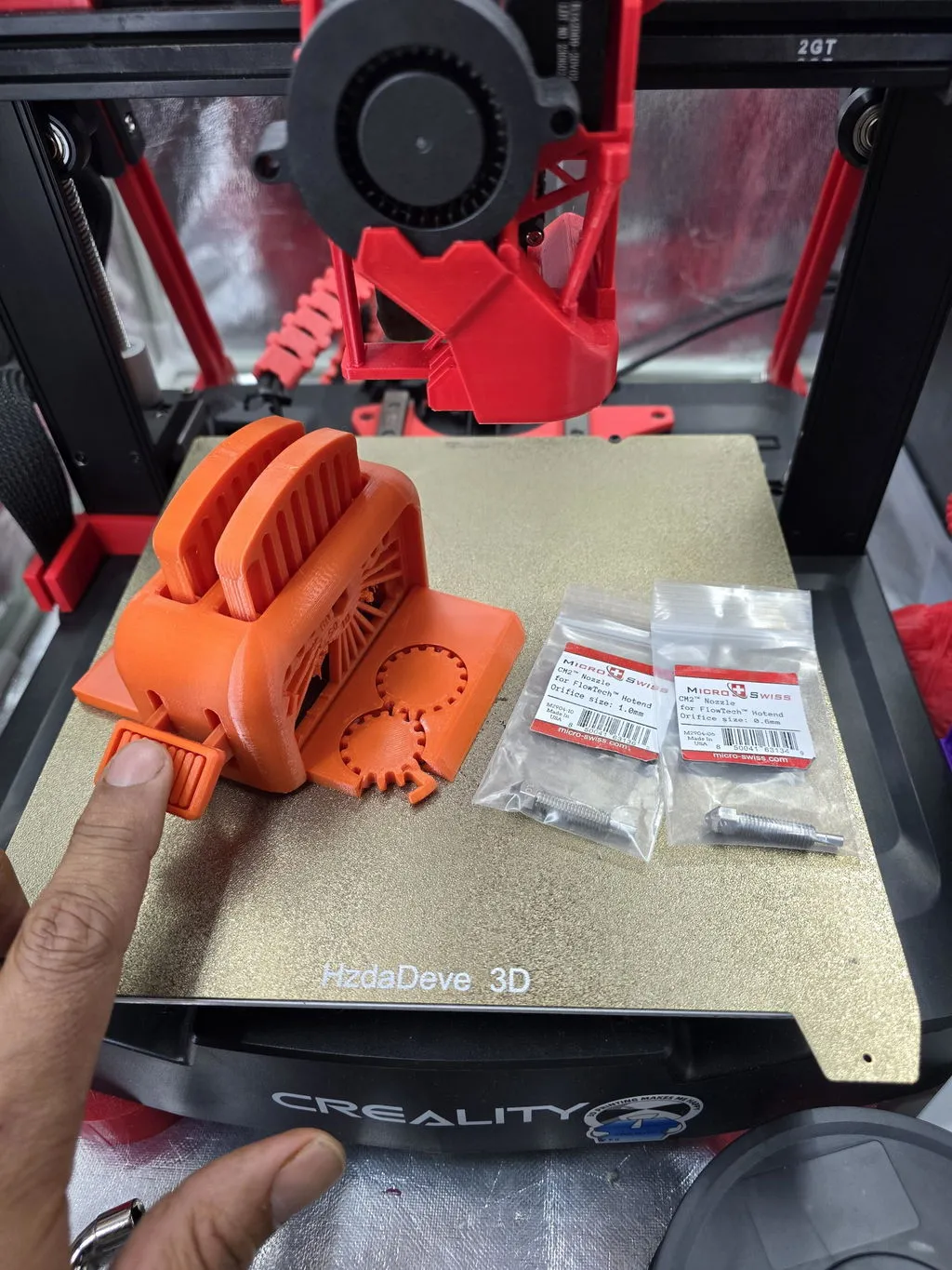 Micro Swiss FlowTech Hotend Ender 3 V3 SE all-metal