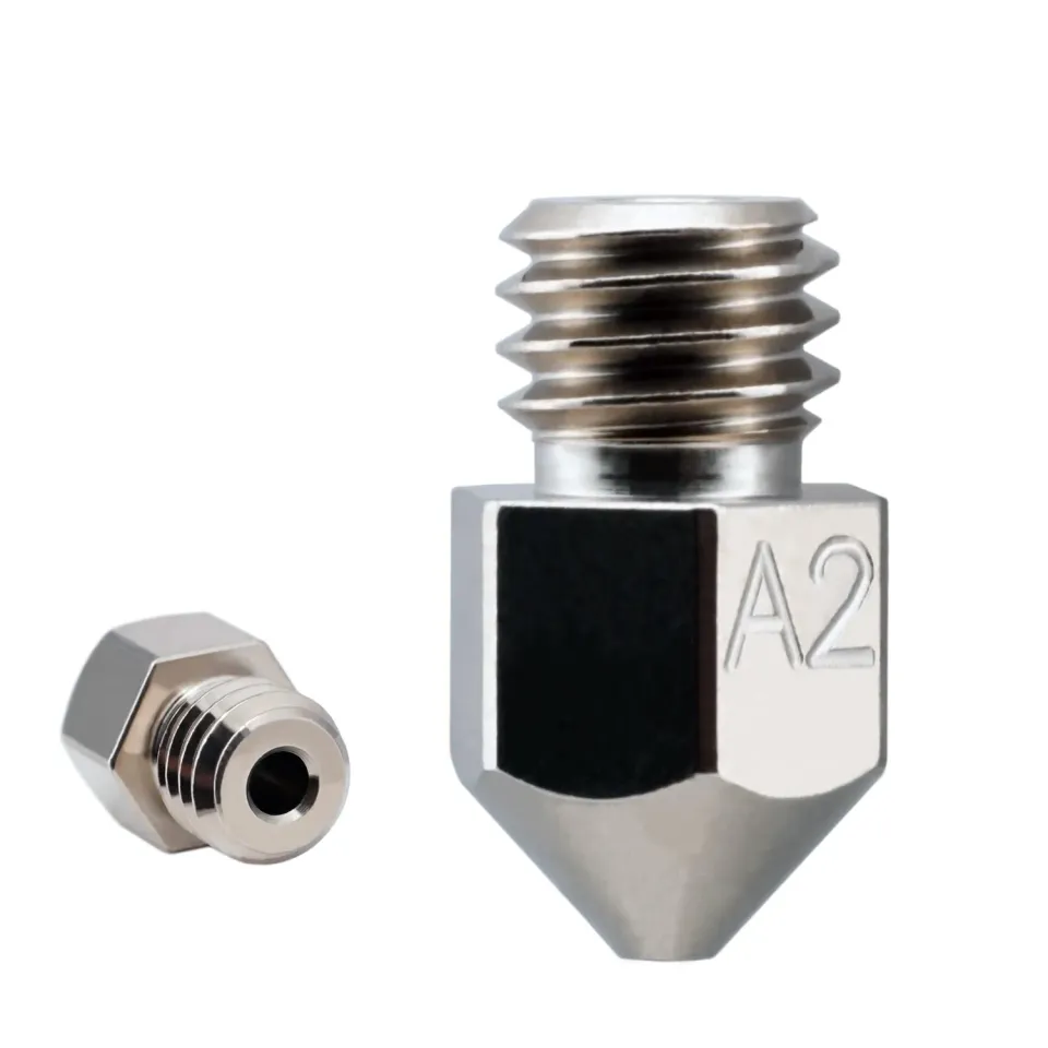 Micro Swiss MK8 Nozzle A2 Tool Steel Slijtvast