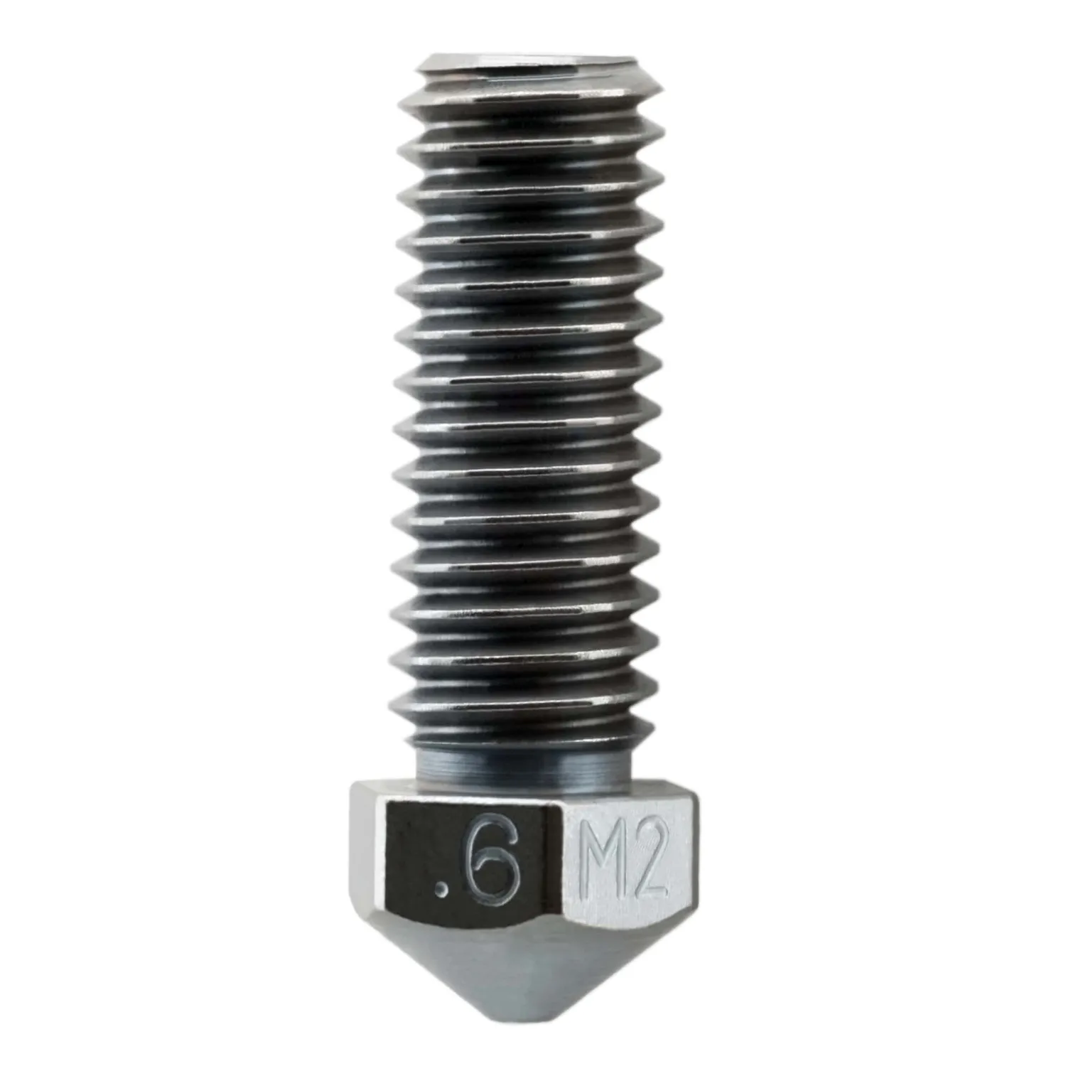 Micro Swiss Volcano M2 nozzle gehard staal