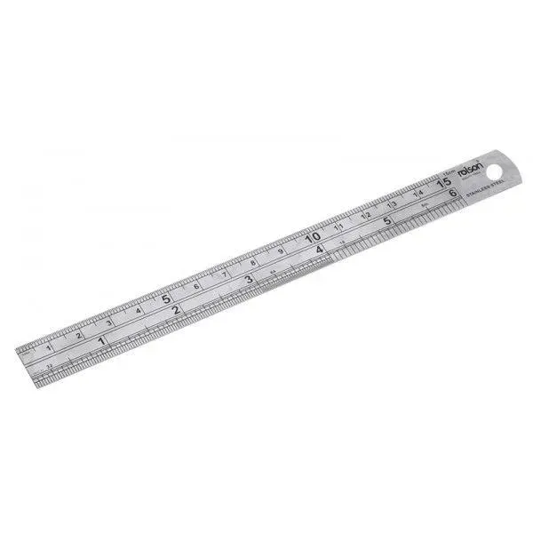E3D Stainless Steel Ruler liniaal 150/300 mm met inchverdeling
